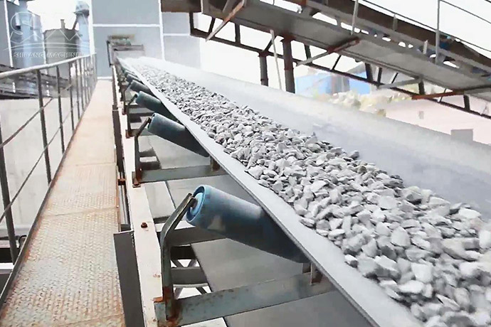 浙江時產400噸石灰石破碎制砂生產線